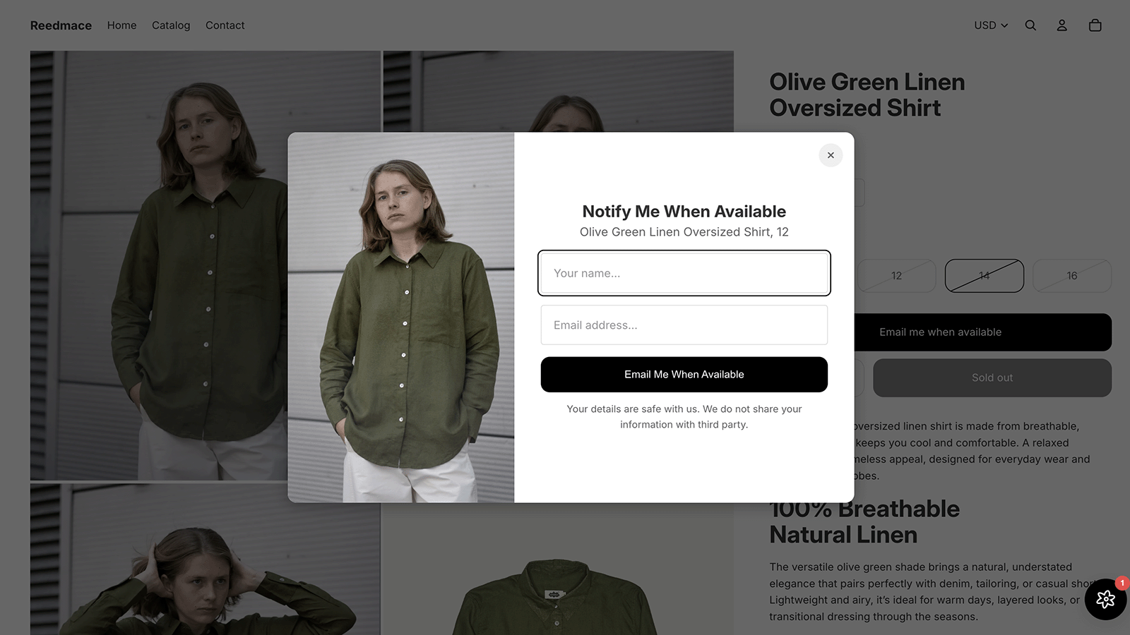 How to recover sales from out‑of‑stock products on Shopify